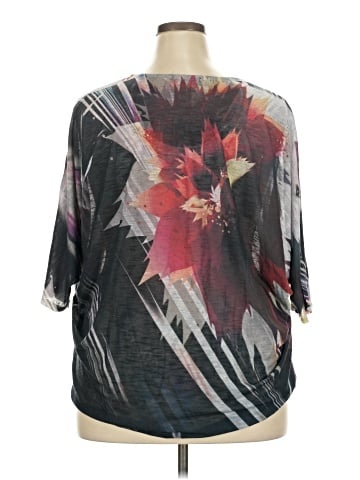 DressBarn 3/4 Sleeve T-Shirt (view 2)