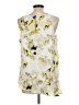 DKNYC Yellow Sleeveless Blouse Size L - photo 2