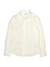 Crewcuts Solid Ivory Long Sleeve Button-Down Shirt Size 10 - photo 1