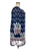 Xhilaration 100% Polyester Blue Casual Dress Size XXL - photo 4