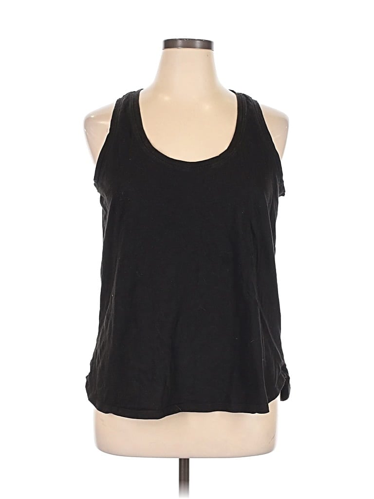 Pre-owned Fatface Tank Top Black Halter Neckline Tops