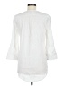 BCBGMAXAZRIA White 3/4 Sleeve Blouse Size M - photo 2