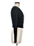 Express 100% Rayon Black Long Sleeve Top Size M - photo 4