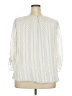 Sara Michelle 100% Polyester Ivory 3/4 Sleeve Blouse Size 2X - photo 2