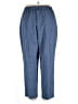 Unbranded 100% Polyester Solid Blue Casual Pants Size 16W - photo 2