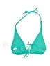 Becca Solid Teal Swimsuit Top Size S - photo 2