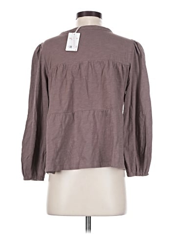 Lucky Brand Long Sleeve Blouse (view 2)