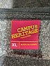 Campus Heritage 100% Cotton Gray Pullover Hoodie Size XL - photo 7