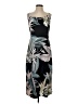 Carbon38 100% Polyester Tropical Black Cocktail Dress Size S - photo 1