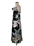 Carbon38 100% Polyester Tropical Black Cocktail Dress Size S - photo 5