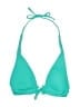 Becca Solid Teal Swimsuit Top Size S - photo 1