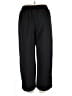 Unbranded 100% Polyester Solid Black Track Pants Size XL (1XL) - photo 2