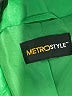 Metrostyle 100% Leather Green Jacket Size XXL (estimated) - photo 6