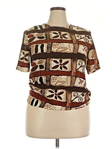 Kathy Che Short Sleeve Blouse (view 1)