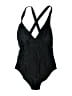Assorted Brands Graphic Black One Piece Swimsuit Size 10 - photo 1