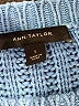 Ann Taylor Chevron-herringbone Blue Pullover Sweater Size S - photo 7