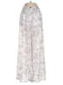 AaKaa Paisley Silver Casual Pants Size S - photo 1