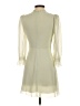 Wilfred 100% Recycled Polyester Solid Ivory Cocktail Dress Size 2 - photo 2