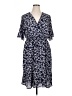 Q&A 100% Polyester Blue Casual Dress Size 1X - photo 1