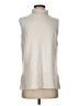 Babaton 100% Wool Solid Ivory Sweater Vest Size S - photo 1