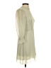 Wilfred 100% Recycled Polyester Solid Ivory Cocktail Dress Size 2 - photo 4
