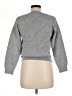 Unbranded 100% Polyester Hearts Gray Pullover Sweater Size M - photo 2