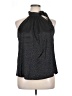 Miss Sparkling 100% Polyester Black Sleeveless Blouse Size XL - photo 1