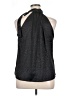 Miss Sparkling 100% Polyester Black Sleeveless Blouse Size XL - photo 2