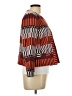 Ann Taylor Print Orange Blazer Size 10 - photo 4
