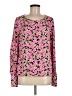 Lilly Pulitzer 100% Polyester Pink Long Sleeve Blouse Size M - photo 1