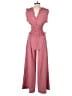 Max Studio Hearts Red Jumpsuit Size S - photo 2