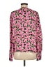 Lilly Pulitzer 100% Polyester Pink Long Sleeve Blouse Size M - photo 2
