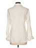 Zara Ivory Long Sleeve Button-Down Shirt Size L - photo 2