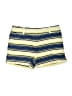 Ann Taylor LOFT Stripes Yellow Shorts Size 4 - photo 1