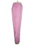 Assorted Brands Checkered-gingham Pink Casual Pants Size XL - photo 4