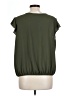 Zenobia Green Short Sleeve Blouse Size 1X - photo 2