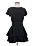Habitual 100% Polyester Solid Black Casual Dress Size 12 - photo 1