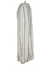 Trac 100% Rayon Stripes Silver Casual Pants Size S - photo 4