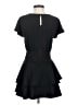 Habitual 100% Polyester Solid Black Casual Dress Size 12 - photo 2