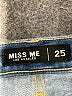 Miss Me Blue Jeans Size 25 waist - photo 7