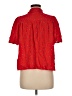 Levi's 100% Viscose Hearts Red Short Sleeve Blouse Size M - photo 2