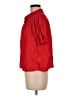 Levi's 100% Viscose Hearts Red Short Sleeve Blouse Size M - photo 5