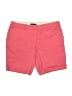Tommy Hilfiger 100% Cotton Solid Red Shorts Size 6 - photo 1