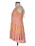 Unbranded Paisley Orange Casual Dress Size XXS (estimated) - photo 5