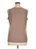 Nina Leonard Tan Sleeveless Blouse Size 1X - photo 2