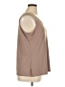 Nina Leonard Tan Sleeveless Blouse Size 1X - photo 4