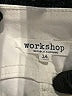 Workshop Republic Clothing White Jeans Size 14 - photo 7