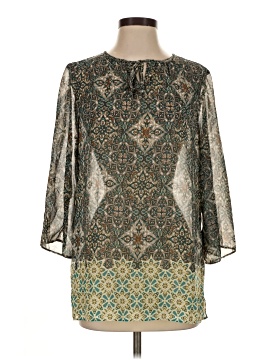 Chico's 3/4 Sleeve Blouse (view 1)