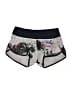 Lululemon Athletica Graphic Silver Athletic Shorts Size 4 - photo 1
