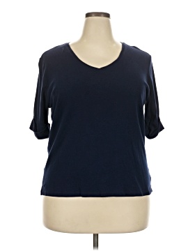 Lauren by Ralph Lauren 3/4 Sleeve T-Shirt (view 1)
